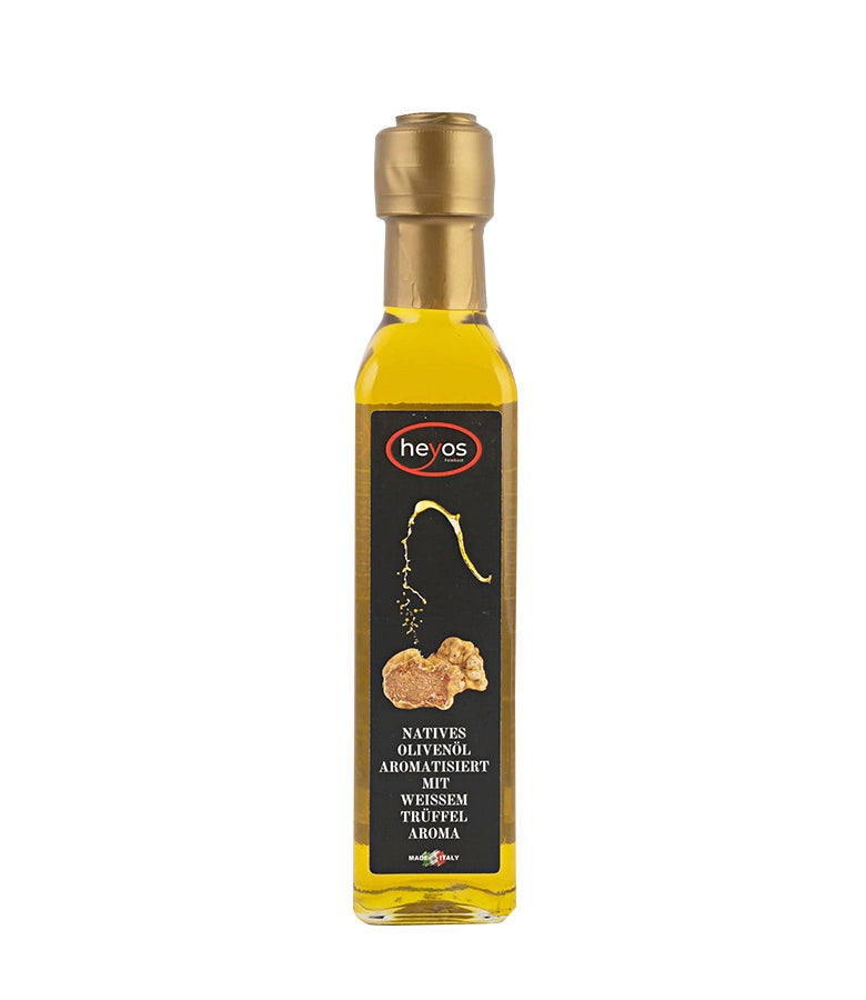 Heyos – Natives Olivenöl mit weissem Trüffelaroma 250 ml