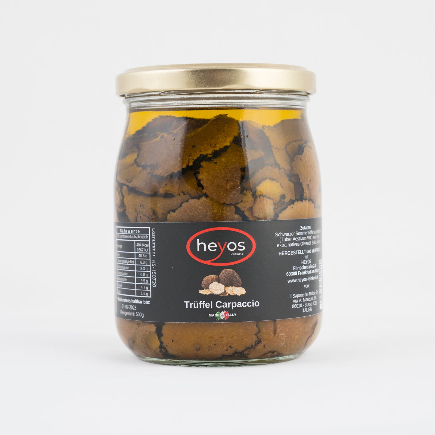 Heyos – Trüffel Carpaccio 500g